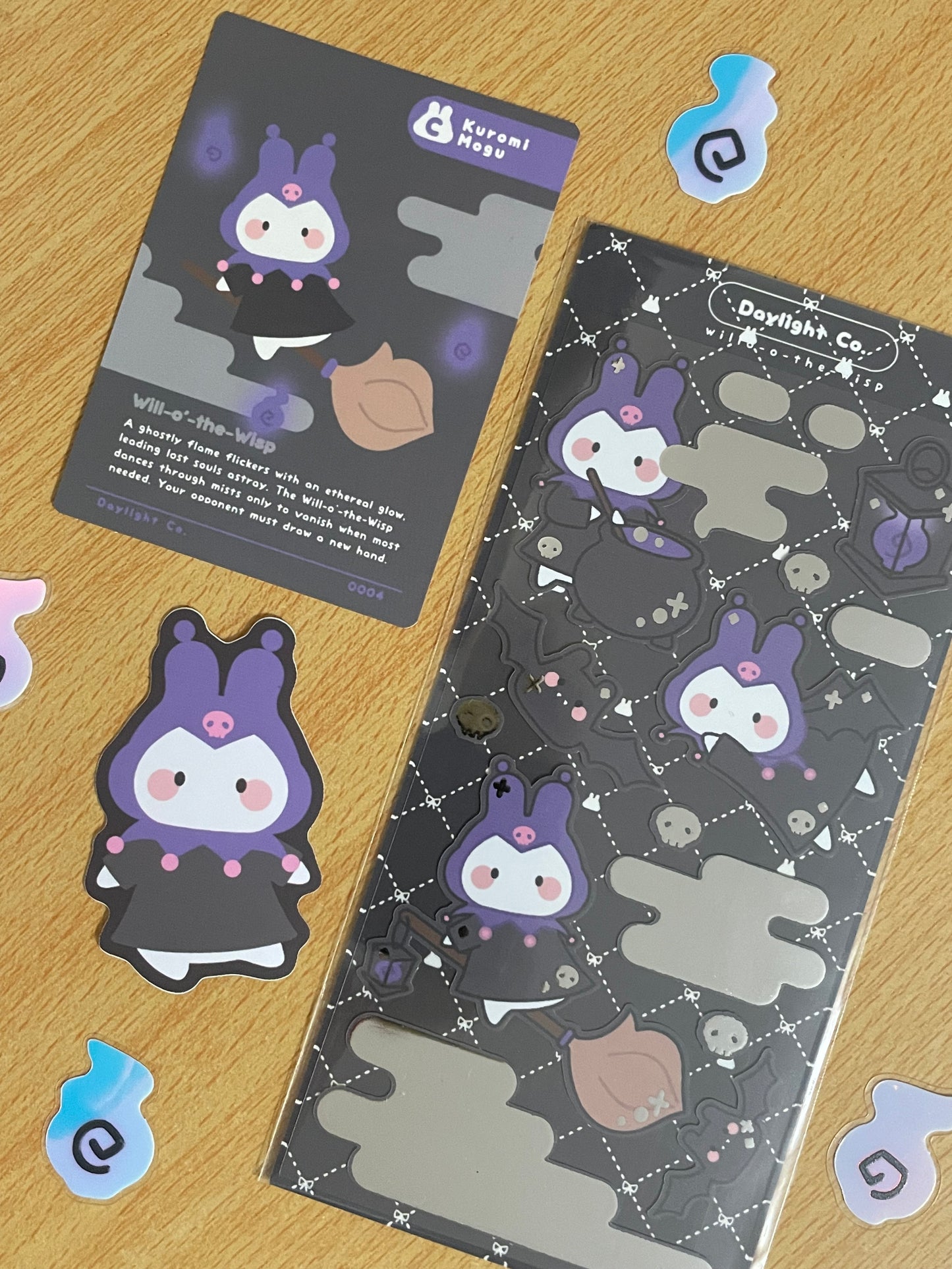Spooky Kuromi Stationary Set (September 2024)
