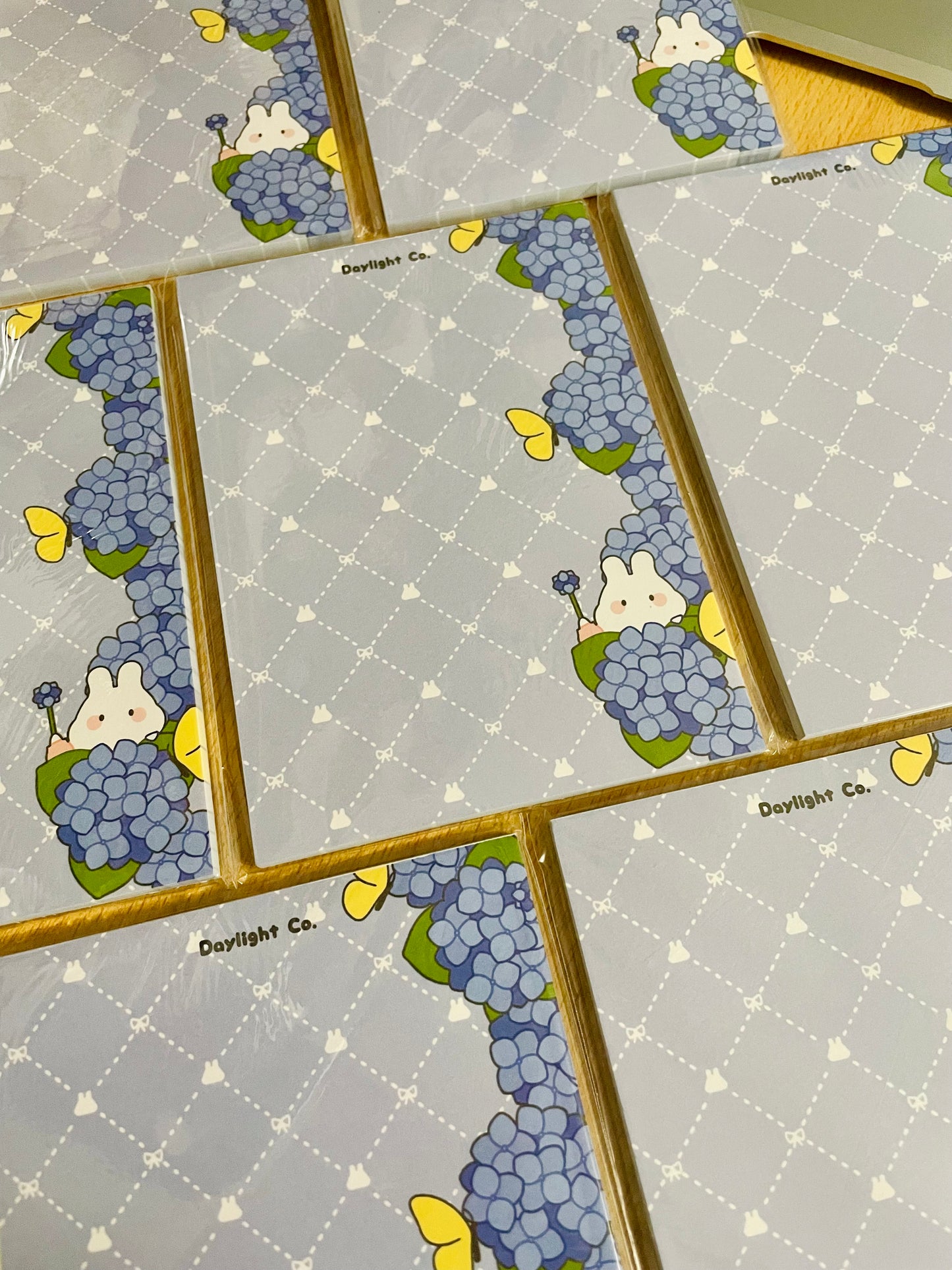 Hydrangea A6 Notepad