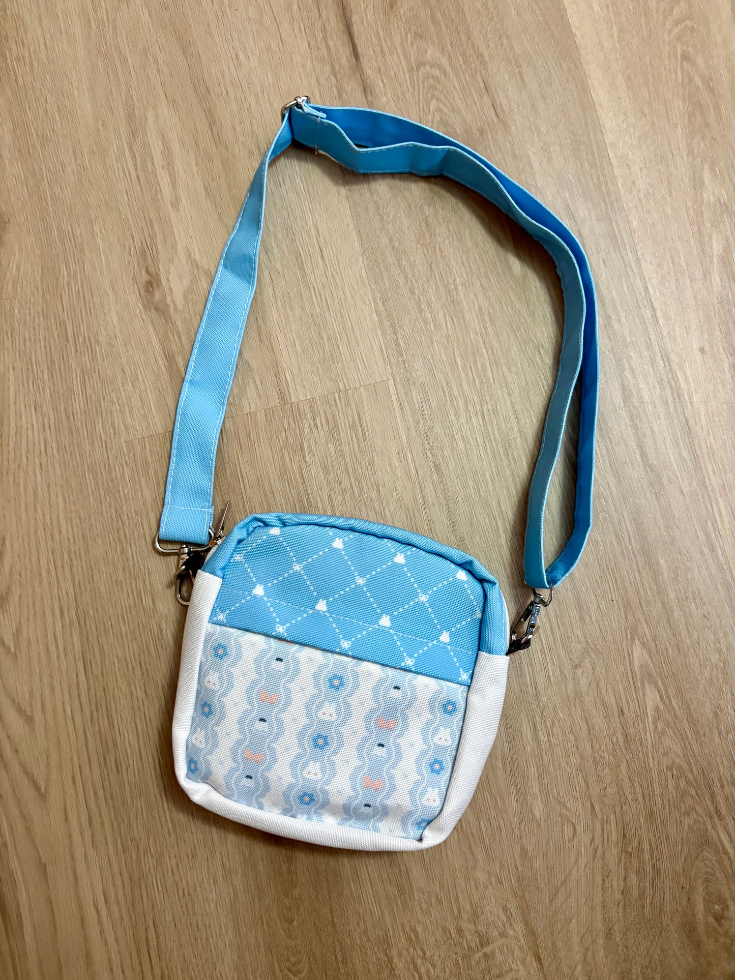 Sunflower Field Crossbody Tote Bag