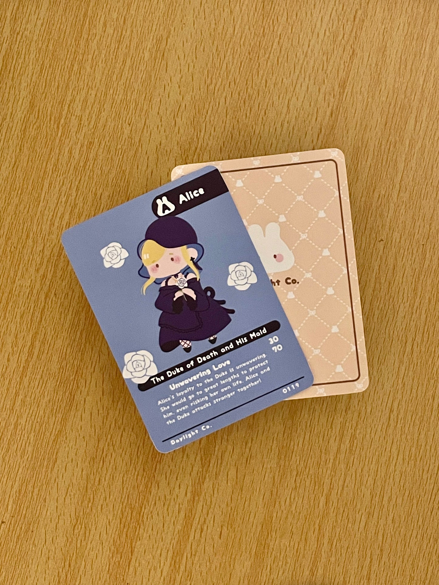 Anime Thx Dxkx xf Dxxth xnd Hxs Mxxd: Alxcx Trading Card