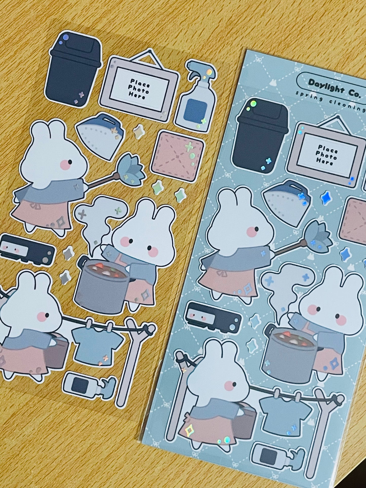 Spring Cleaning Deco Sticker Sheet