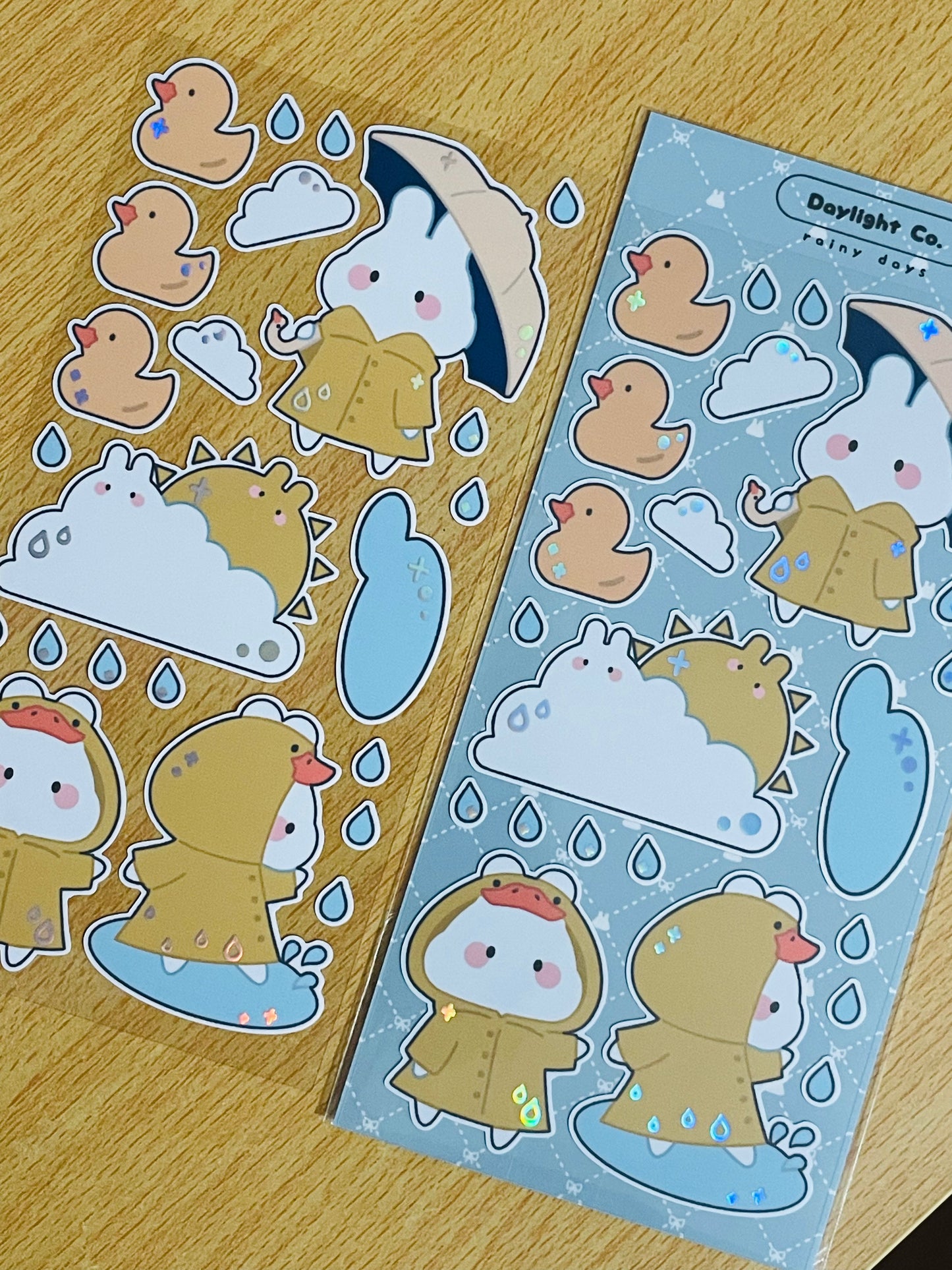 Rainy Days Deco Sticker Sheet