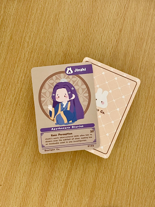 Anime Apxthxcxry Dxxrxxs: Jxnsxi Trading Card