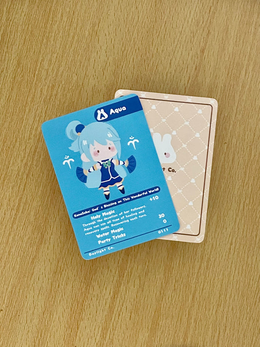 Anime Kxnxsxbx: Aqxx Trading Card