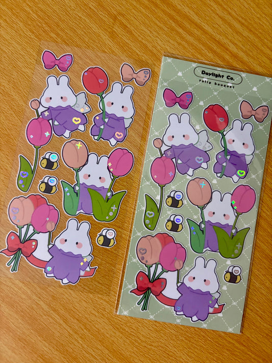 Tulip Deco Sticker Sheet