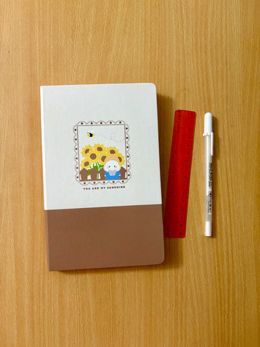 Sunflower Hardcover A5 Notebook