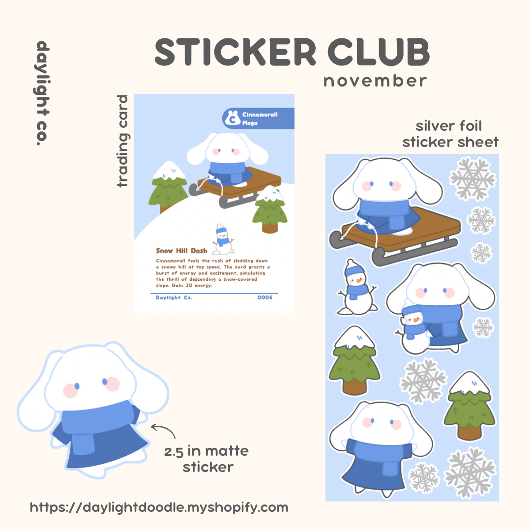 Snow Day Stationary Set (November 2024)