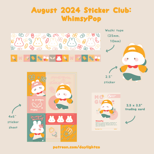 Whimsy Pop Stationary Set (August 2024)