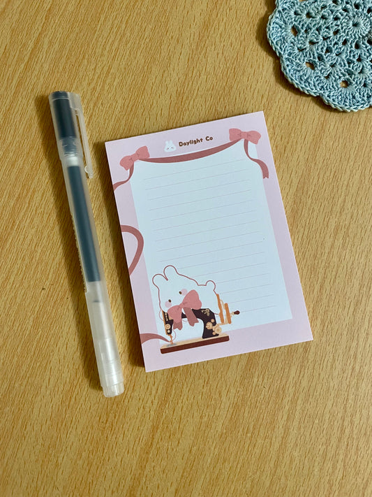 Pink Seamstress A7 Notepad