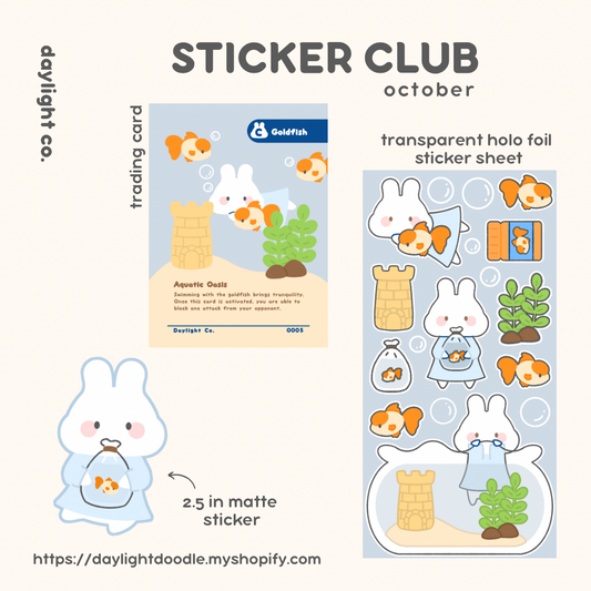 Goldfish Stationary Set (October 2024)