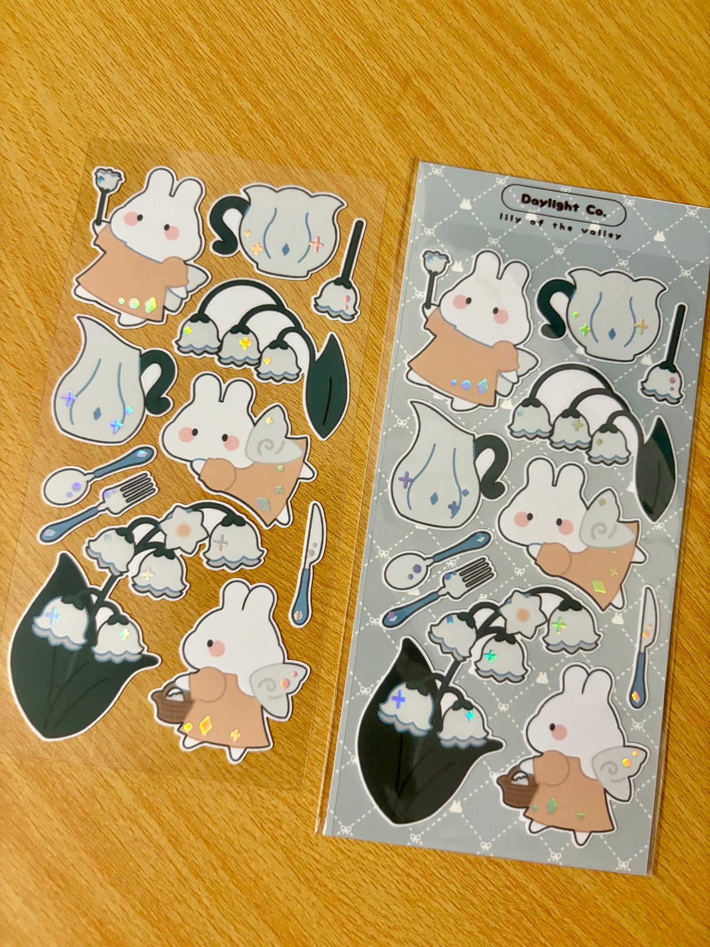 Lily of the Valley Deco Sticker Sheet