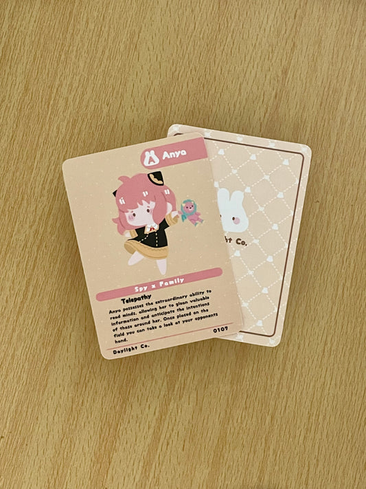 Anime Sxy x Fxmxly: Axxa Trading Card