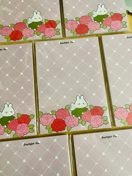 Peony A6 Notepad