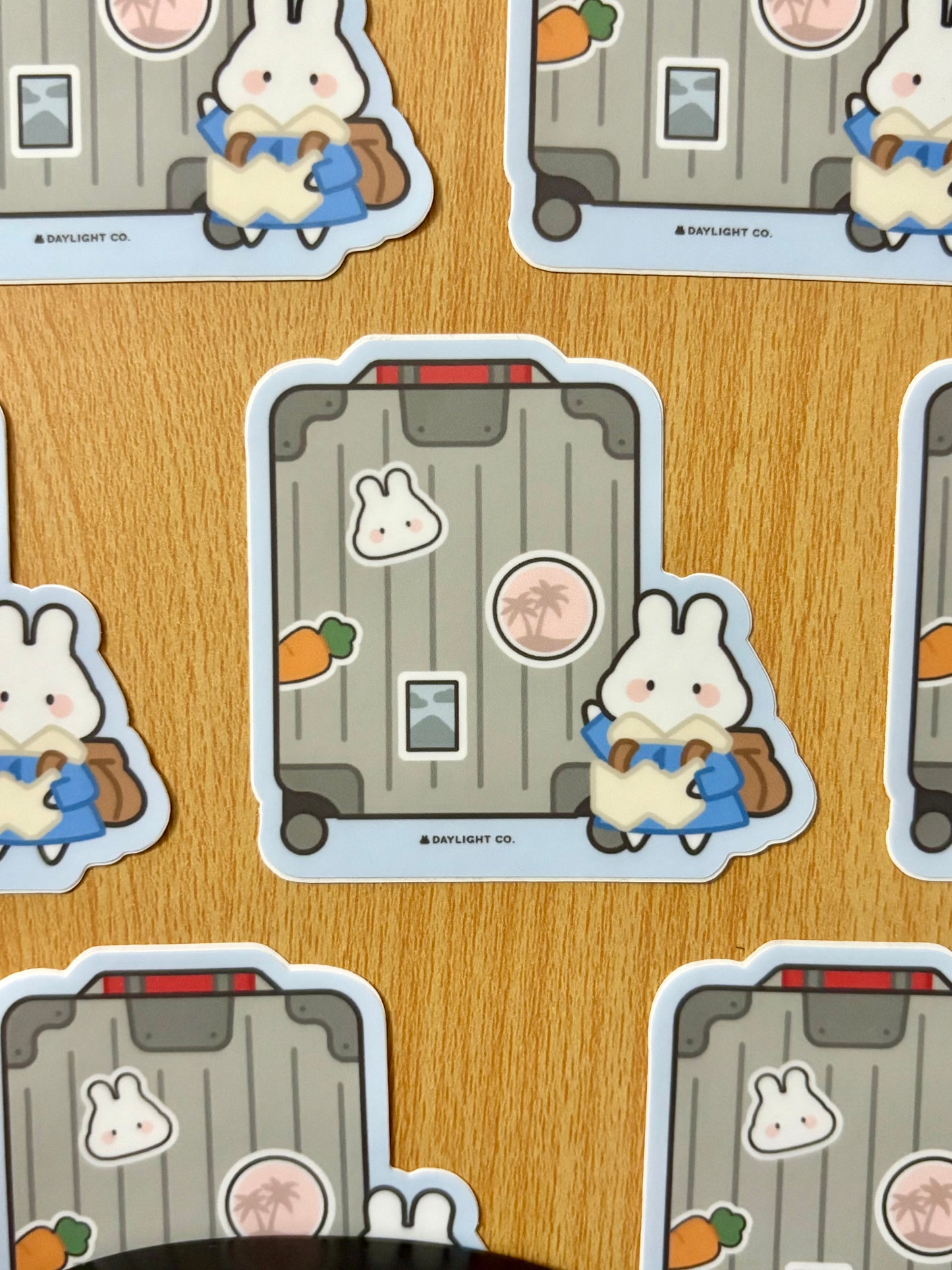 Traveling Adventures Die Cut Sticker