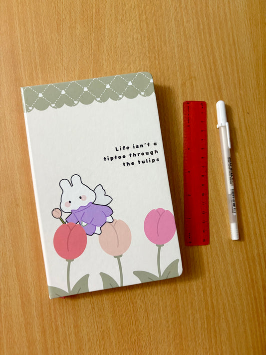 Tulip Hardcover A5 Notebook