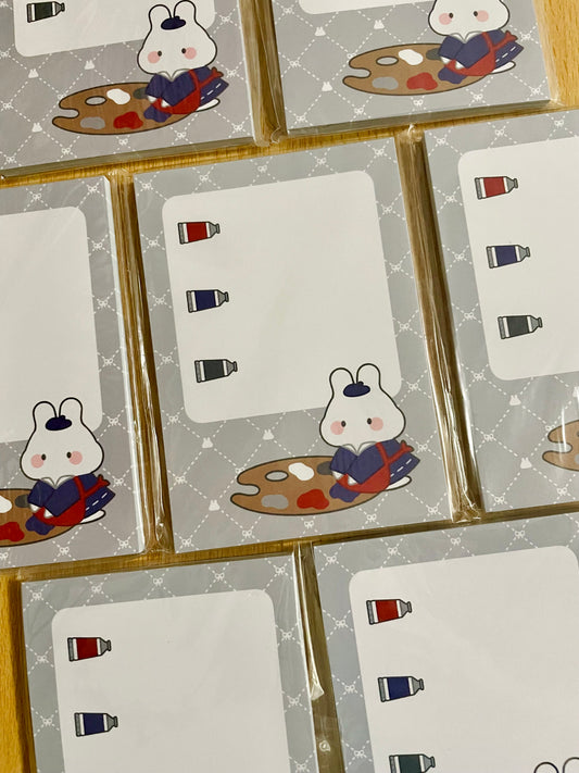 Art School A7 Notepad