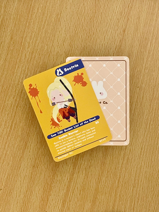 Anime Zxm 100: Bxxtrxx Trading Card