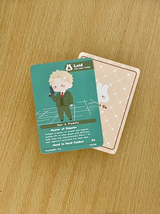 Anime Sxy x Fxmxly: Lxxd Trading Card