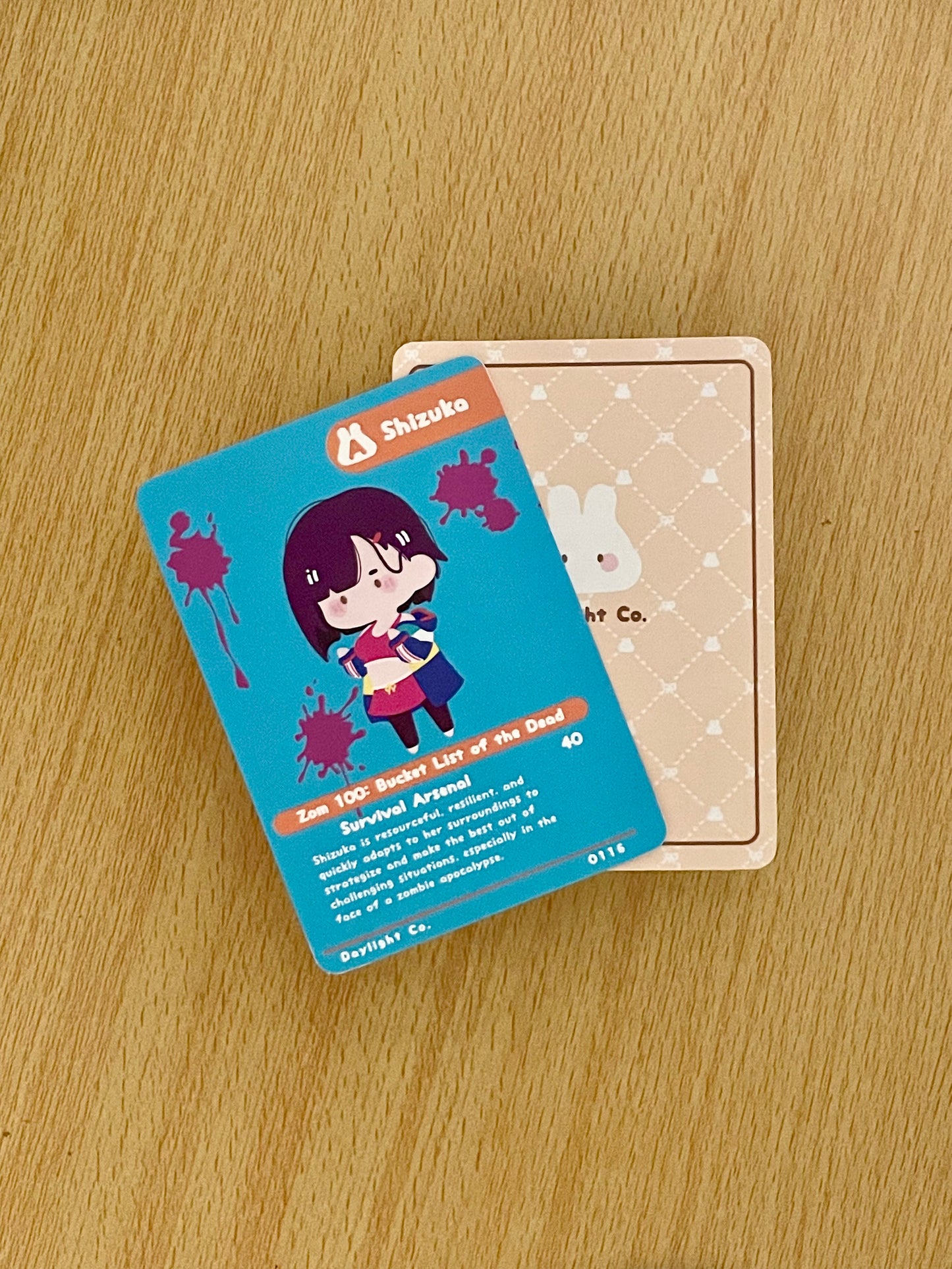 Anime Zxm 100: Shxzxkx Trading Card