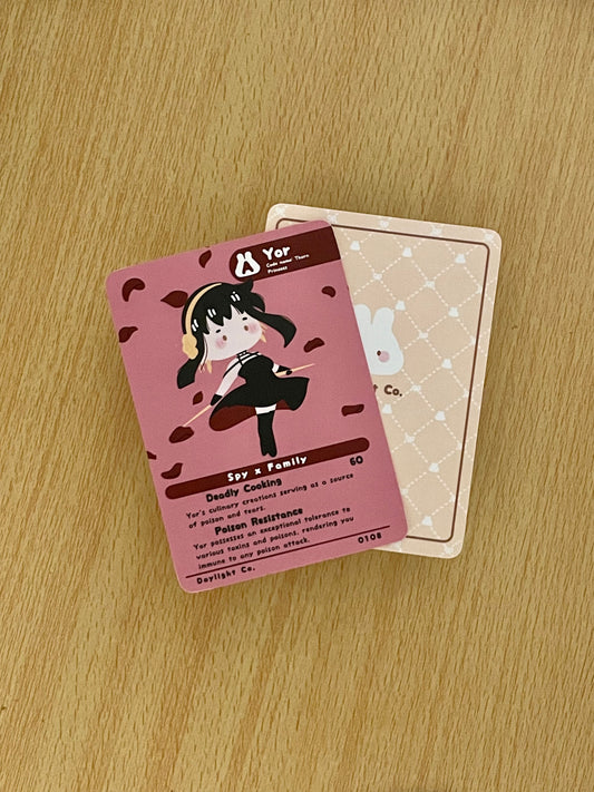 Anime Sxy x Fxmxly: Yxr Trading Card