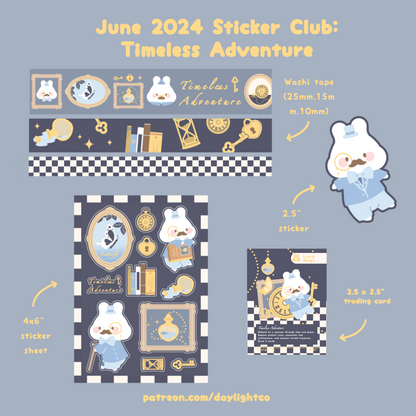 Timeless Adventure Stationary Set (June 2024)