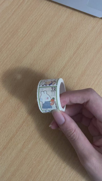 Flower Stamp Washi Tape